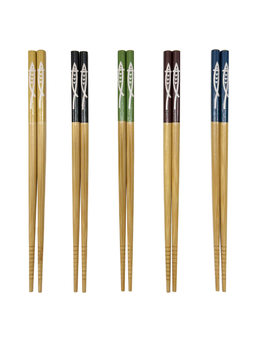 Đũa Tre Nhật Bản Vỉ 5 Đôi Kokusai 22.5cmx7.5mm NDCK-06A