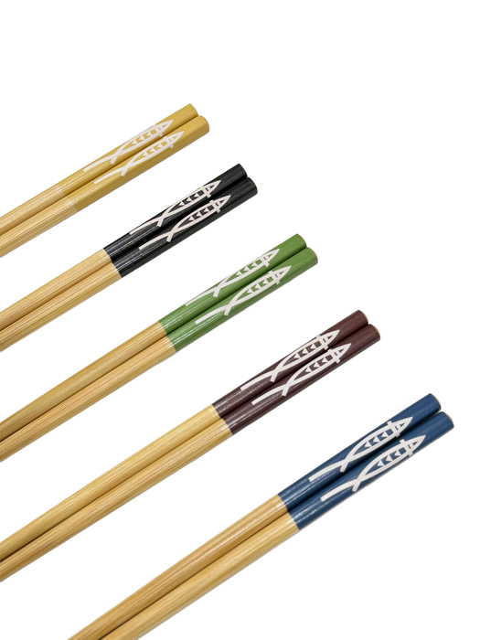 Đũa Tre Nhật Bản Vỉ 5 Đôi Kokusai 22.5cmx7.5mm NDCK-06A