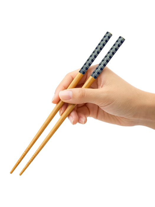 Đũa Tre Nhật Bản Vỉ 5 Đôi Kokusai 22.5cmx7.5mm NDCK-06B