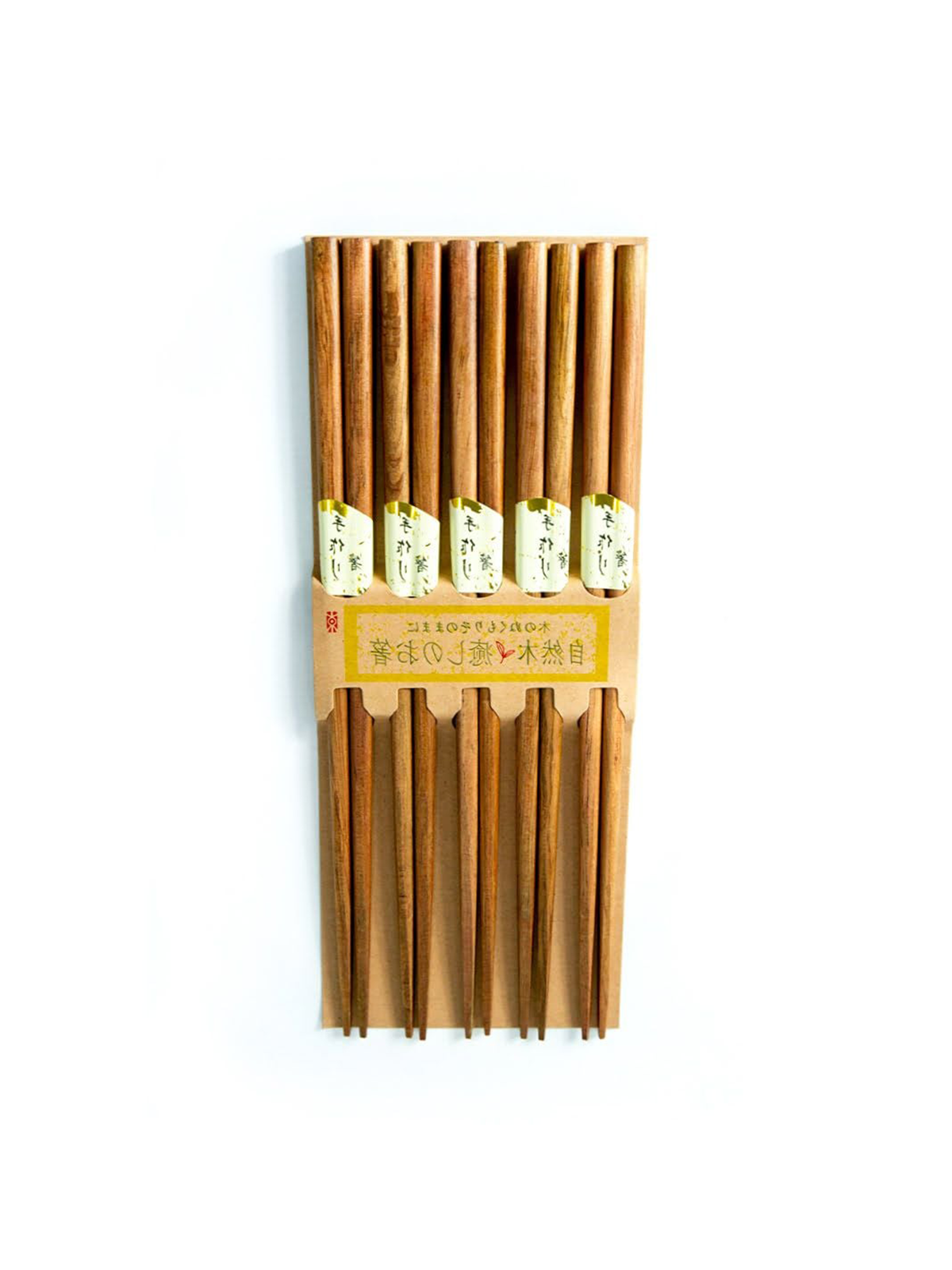 Đũa gỗ Nhật Bản vỉ 5 đôi KOKUSAI NDCK-22