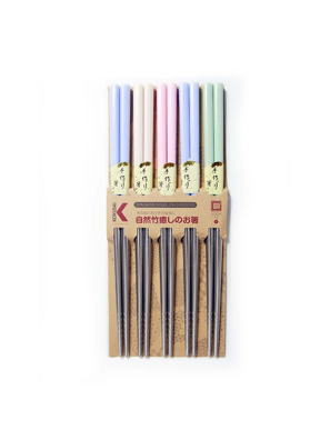 Đũa Inox Nhật Bản Vỉ 5 Đôi Kokusai NDCK-13