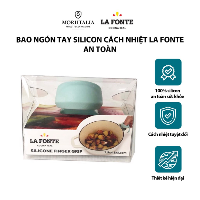 Bao ngón tay Silicon cách nhiệt La Fonte an toàn Moriitalia 000990