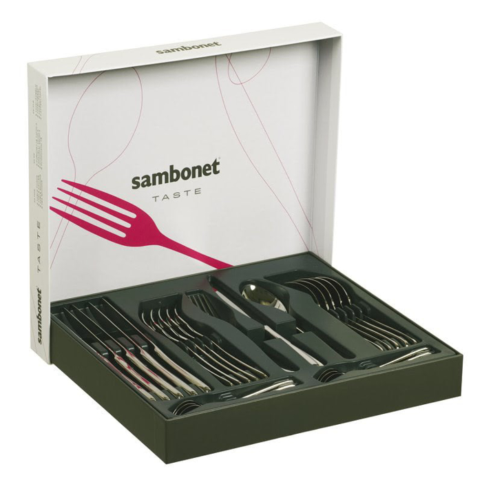 Bộ dao muỗng nĩa 24 món Sambonet TASTE - 52553-81