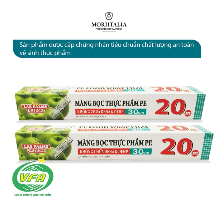 Màng bọc thực phẩm PE Laspalm chính hãng Moriitalia MBTP00006057