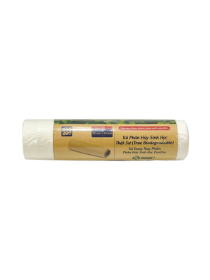 Túi phân hủy sinh học thật sự (Túi đựng thực phẩm Deodeo 20 cm x 30 cm - 300g)-TDTP00000659
