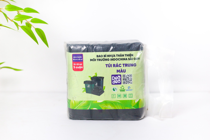 Túi Rác Trung Màu Đen 55cmx65cm DEODEO-015967