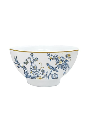 Chén sứ xương cao cấp Moriitalia viền hoa (250ml - 014489)