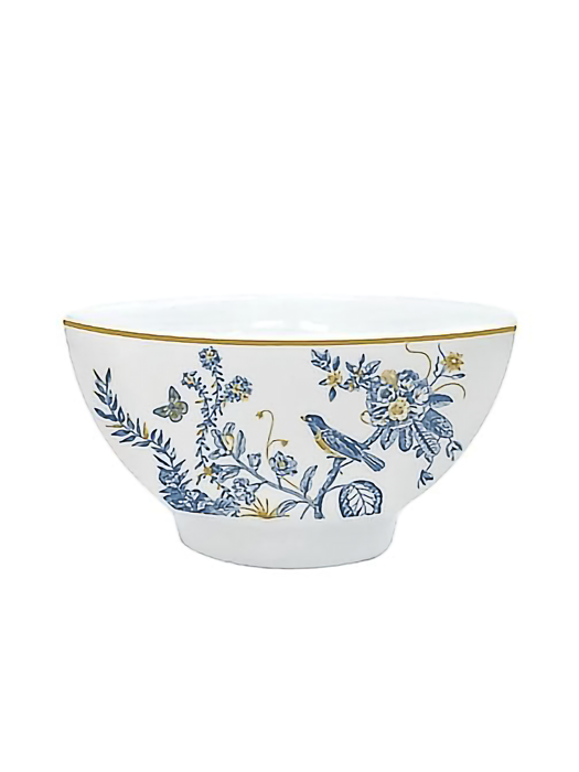 Chén sứ xương cao cấp Moriitalia viền hoa (250ml - 014489)