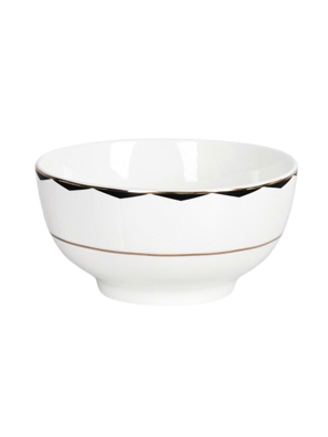 Chén Cơm Sứ Xương Viền Vàng Moriitalia 11.5cm - 017107