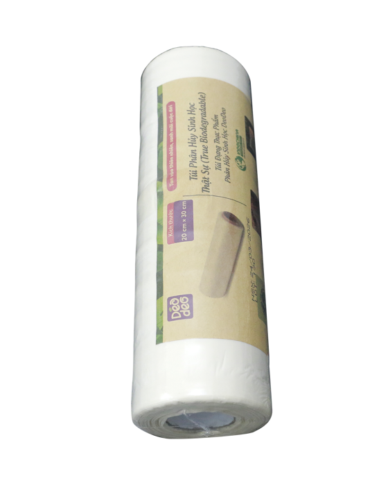Túi Phân hủy sinh học thực sự - (Túi đựng thực phẩm Phân hủy sinh học Deodeo 500 g - 20 cm x 30 cm) - TDTP10001090