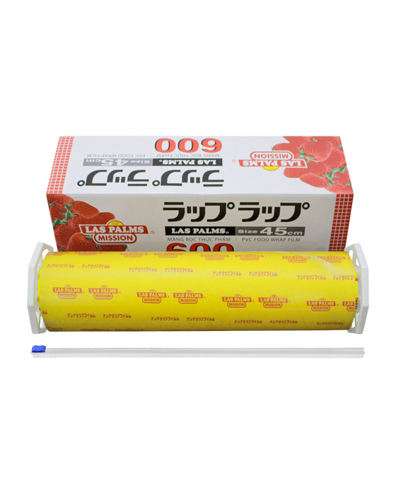 Màng bọc TP Laspalm 45cmx500m- dao nhựa (đỏ) - MBTP00005432