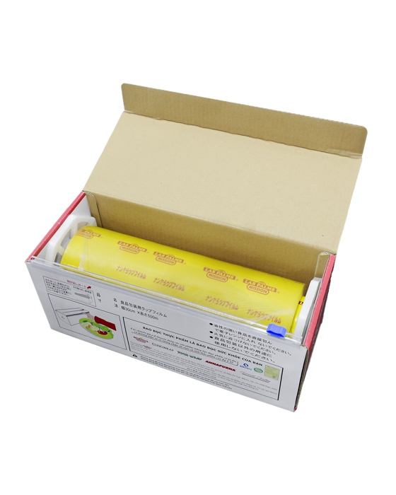 Màng bọc TP Laspalm 45cmx500m- dao nhựa (đỏ) - MBTP00005432