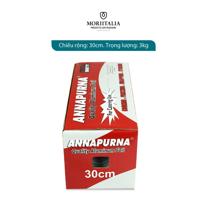 Màng nhôm TP (giấy bạc) Annapurna bọc thực phẩm Moriitalia MNTP20000147