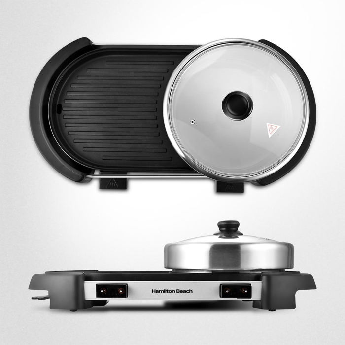 Bếp Lẩu Nướng BBQ 2 trong 1 Hamilton Beach 3L-000192