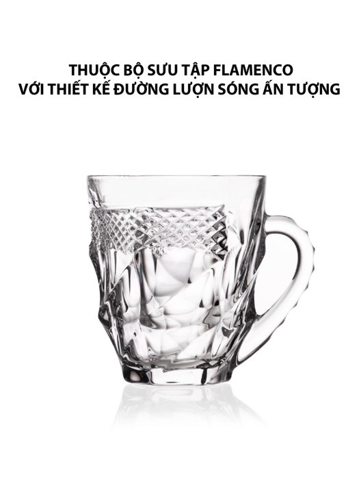 Ly pha lê Flameco Pyramid Bohemia 150ml - 847418