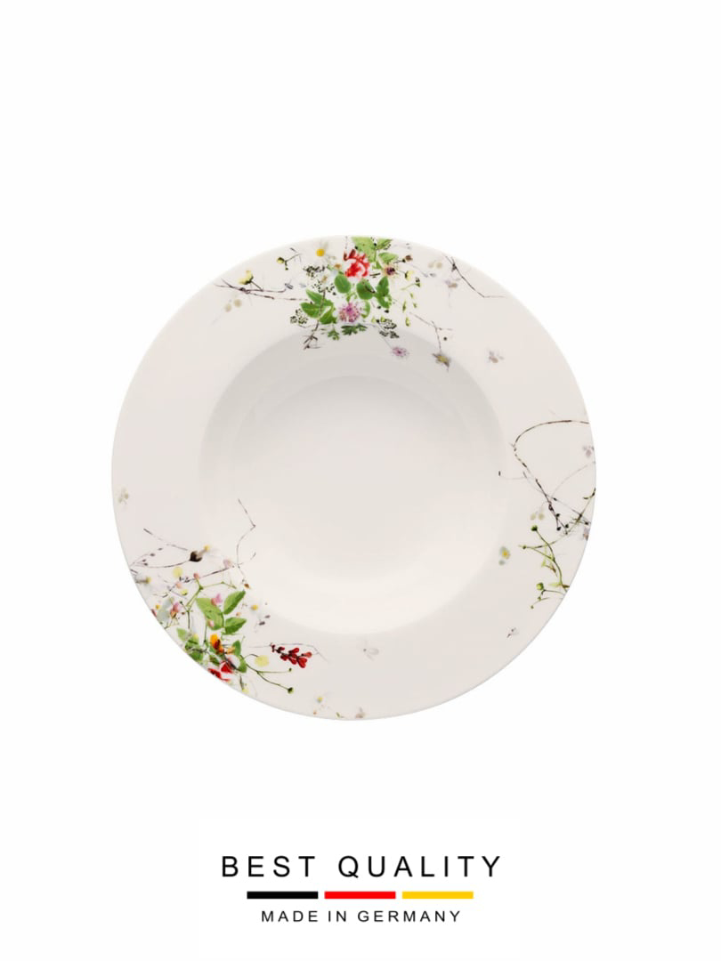 Đĩa bằng sứ Brillance 23cm sâu  Rosenthal- 405101.10123
