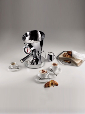 Máy pha cà phê Bugatti Diva Evolution màu chrome 15-EDIVACR