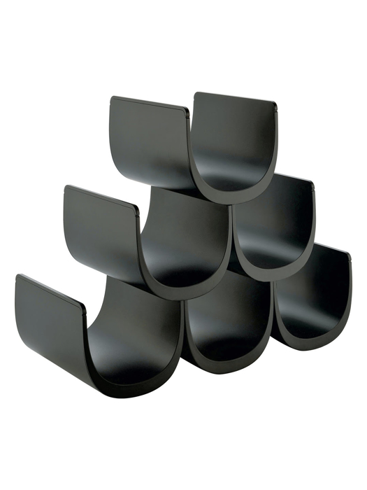 Kệ đựng chai rượu đen Alessi - GIA13 B