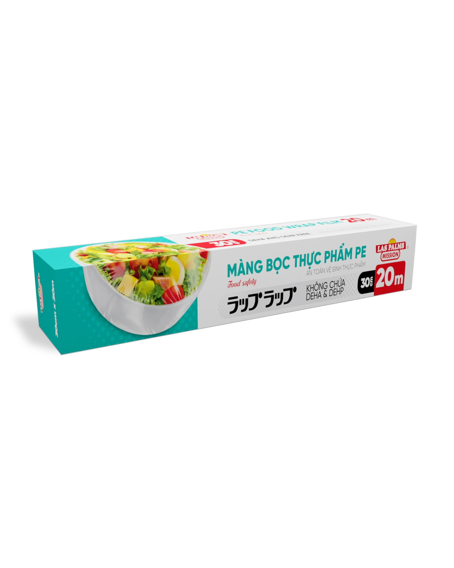Màng bọc Thực Phẩm PE Laspalm 30cmx20m.