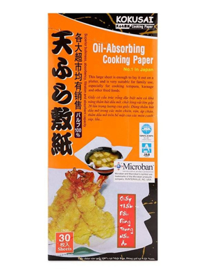 Giấy thấm dầu Kokusai 24cmx24cm (30 sheet/ hộp).