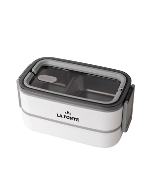 Hộp cơm 2 ngăn kèm túi đựng La Fonte - 013741
