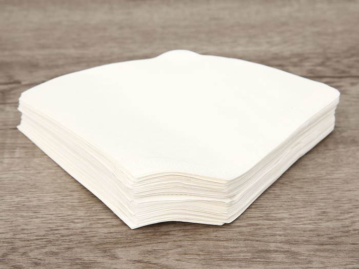 Giấy thấm lọc Coffee Filter 185mmx114mm (80 tờ/Túi)-màu trắng
