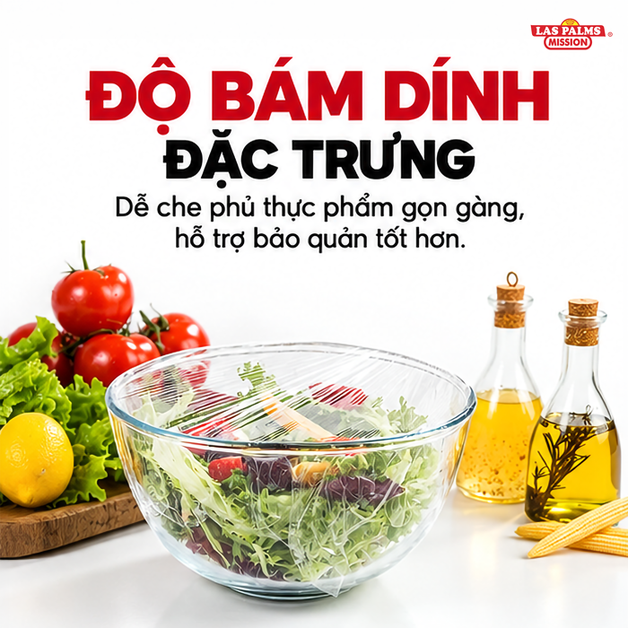Màng Bọc Thực Phẩm Las Palms 30 cm x 500 m – Tiện Bọc Và Bảo Quản