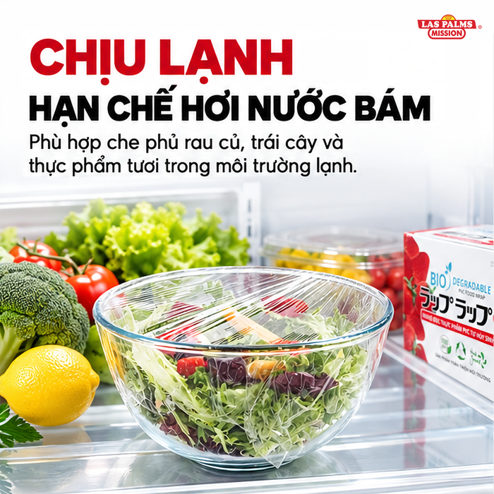 Màng Bọc Thực Phẩm Las Palms 30 cm x 500 m – Tiện Bọc Và Bảo Quản