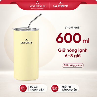 Bình GIữ Nhiệt La Fonte (600ml - 014717-YEL)