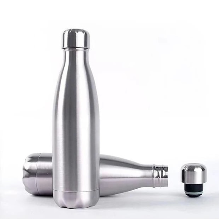 Bình giữ nhiệt La Fonte 012324 Aura 500ml và 012362 750ml - Thép không gỉ (SUS304), Chính hãng MORIITALIA