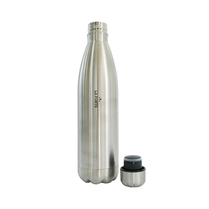 Bình giữ nhiệt La Fonte 012324 Aura 500ml và 012362 750ml - Thép không gỉ (SUS304), Chính hãng MORIITALIA