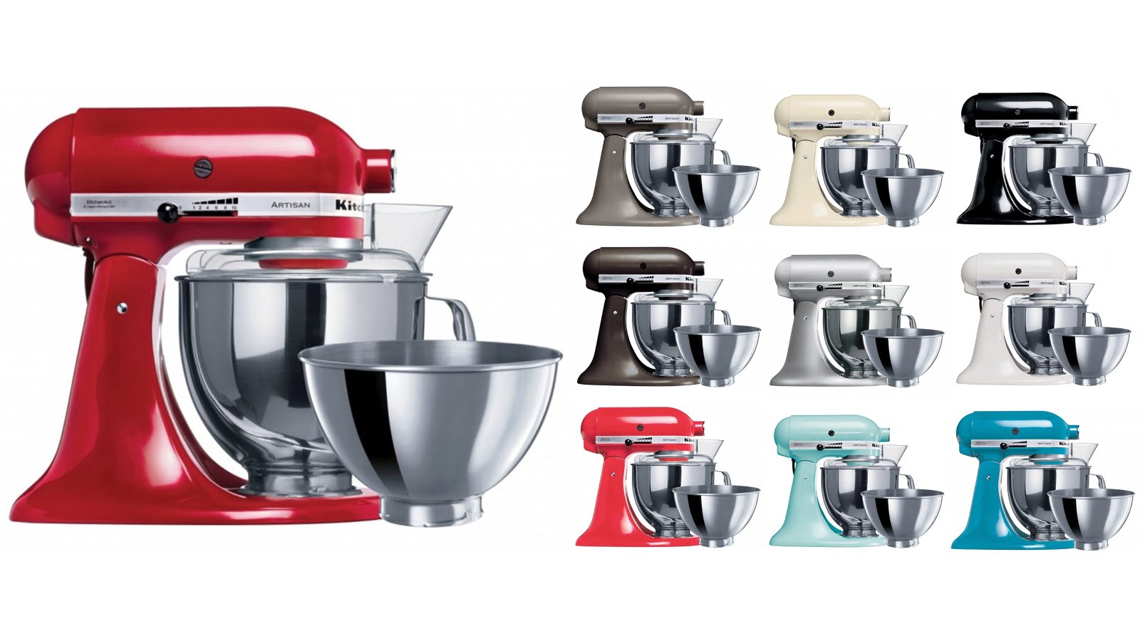 Bạn biết gì về máy trộn bột KitchenAid Artisan?